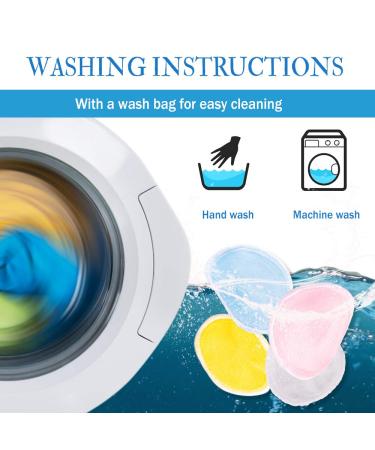 Reusable Washable Makeup Pads & Konjac Sponge - Eco-Friendly Cotton & Bamboo Zero Waste with Laundry Bag - Buy Online on GoSupps.com