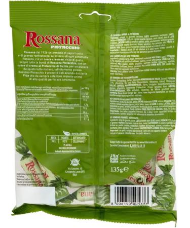  Italian Gourmet E.R. Rossana Coconut Chocolate Original Pistachio Candies Candy Lollies Pack of 4 Hard Sweets with Creamy Filling + Italian Gourmet Tomato Pulp 400g Box - Buy Online on GoSupps.com