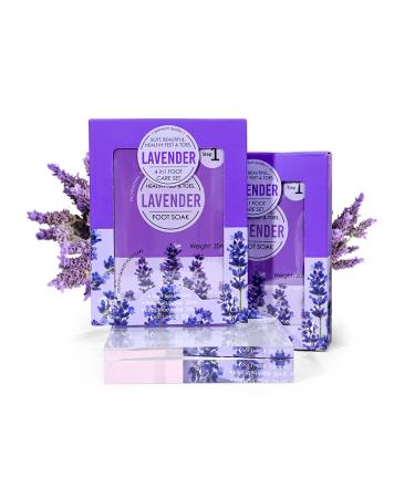 Lavender 4 in 1 Foot Soak Set - Help in Providing Pain Relieve for Achy Feet