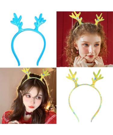 hgnxa Epoxy Resin Headband Molds Antler Shaped Holographic Resin Hair Accessory Moulds Suitable for Unique Hair Accessories Black - Buy Online on GoSupps.com