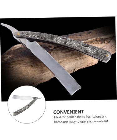 Healeeved Manual Razor for Face & Beard - 1PC Old Style Hair Grooming Razor - Buy Online on GoSupps.com
