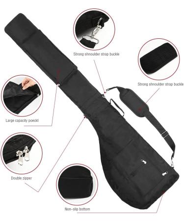 Portable Foldable Golf Club Travel Bag for 8-10 Clubs | Waterproof Mini Carry Bag for Women & Men - Buy Online on GoSupps.com