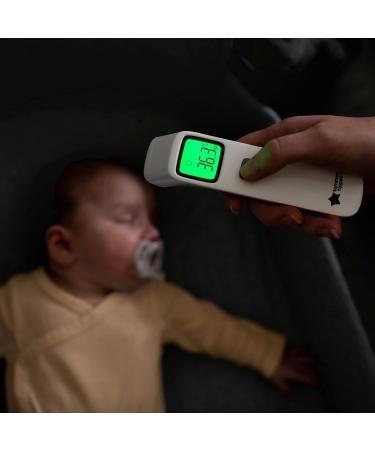 Tommee Tippee NoTouch Infrared Forehead Digital Thermometer for Newborn Baby | 1 Second Instant Readings in C or F - Buy Online on GoSupps.com