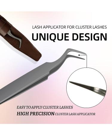 Crislashes Stainless Steel DIY Lash Applicator Tool for Cluster Lashes - 1 Count - Buy Online on GoSupps.com