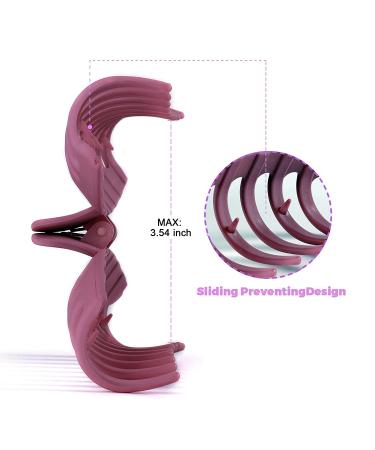 6 Pcs Matte Large Hair Claw Clips - 4.33 Inch Nonslip Strong Hold for Women and Girls - Buy Online on GoSupps.com