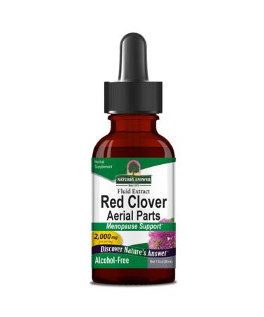 Nature's Answer Nature's Answer Red Clover 2000 mg 30 ml Gluten Free Soy Free Vegetarian
