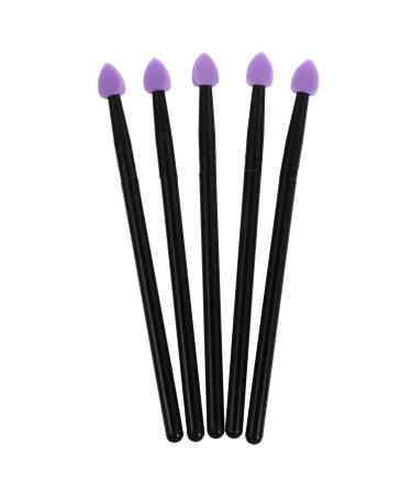 FOMIYES 5pcs Silicone Eyeshadow Brush Girls Suit Makeup Lipstick Eyeshadow Blending Brush Utensils Simple