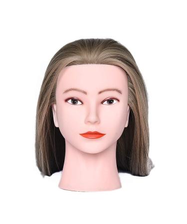 FABA 26-28 Cosmetology Mannequin Head with Hair - Styling & Braiding Practice Doll with Free Clamp - Buy Online on GoSupps.com