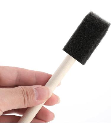 WLLHYF 6 PCS Foam Paint Brush Set - Durable Sponge Brushes for Crafts & Paints - Wooden Handles - Ideal for Smooth Surfaces & Stain Removal - Buy Online on GoSupps.com