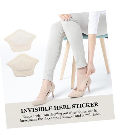 NOLITOY Cuttable Heel Cushion Stickers for Women - 18 Pairs Foam Heel Protectors & Liner Accessories - Comfortable Shoe Solutions - White - Buy Online on GoSupps.com