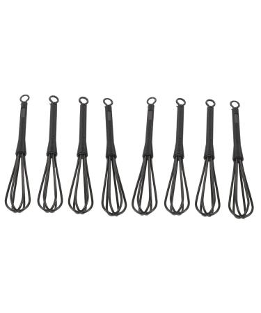 M langeurs ufs Manuels pour Coloration Capillaire 8 Pi ces en Plastique Noir Agitateur M langeur Pr cis pour Professionnels et Particuliers Accessoires Coiffure pour Salon