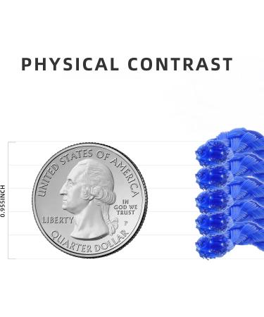 SF Poly Crab Line Floating Blue/Yellow 1/4 Dia 100FT - Saltwater Crab Trap Line - Blue (1 Pack) - Buy Online on GoSupps.com