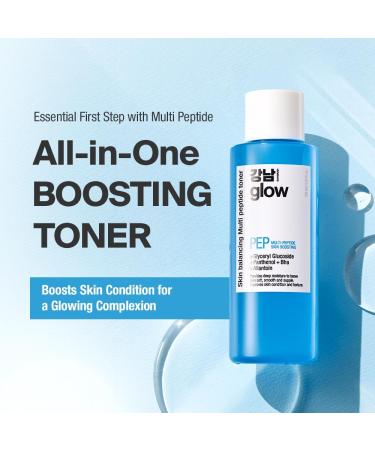 Multi-Peptide Skin Boosting Toner | Hydrating Niacinamide & Hyaluronic Acid Face Toner | Exfoliating Soothing Moisturizer | Korean Skin Care 5.07oz - Buy Online on GoSupps.com