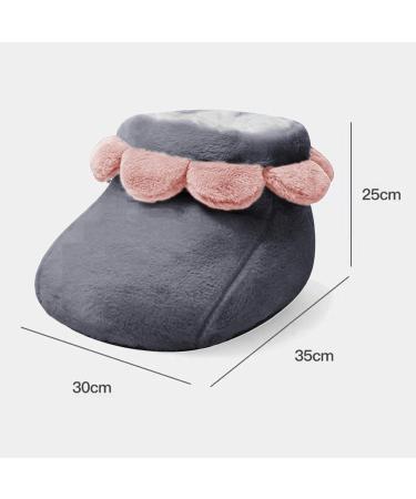 Loviver Electric Heated Foot Warmers - Soft USB Non-Slip Heated Pads for Home & Office Perfect for Feet & Hands - Gray - Buy Online on GoSupps.com