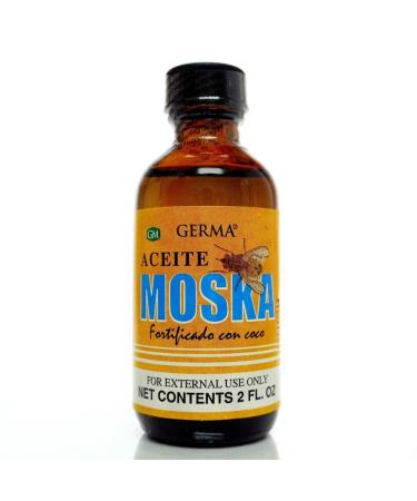 Aceite De Moska Fortificado Con Aceite De Coco Oil 2 Oz. By Germa