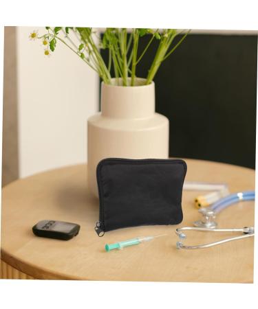 Lurrose Portable Blood Pressure & Glucose Monitor Organizer - Zip Pocket Housing for Easy Travel | International Shipping Available - Buy Online on GoSupps.com