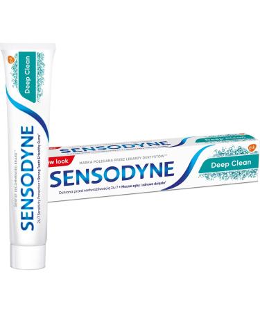  Sensodyne GSK Sensodyne DEEP CLEAN Paste 75 ml - Buy Online on GoSupps.com
