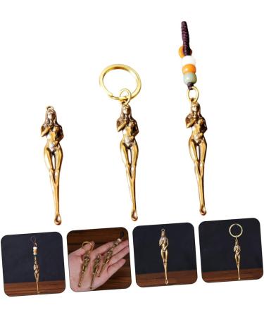 Luxshiny 12 Pcs Brass Ear Pick Mini Decorations for Car Sample Tiny Micro Lab Coffee Ear Pendant Goddess Hanging Decor - Buy Online on GoSupps.com