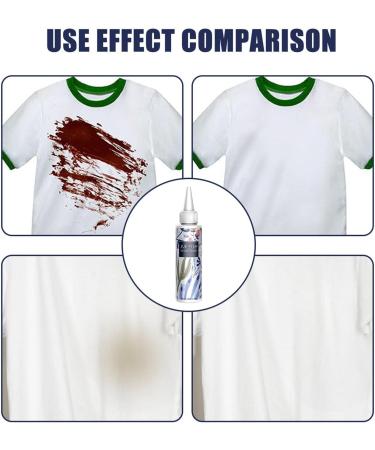 Spot Cleaner for Clothes - 100ml Laundry Carpets Mattress Upholstery Stain Remover - Clothing Cleansing Agent Tools Quick and Easy Dirt Spot Removal Stain Remover for Clothes Carpet Stain - Buy Online on GoSupps.com