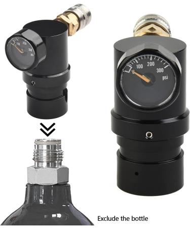 Paintball PCP Air Compressor & HPA Micro Regulator | 2000PSI Manometer Remote Coil Hose Air Tank Controller - Buy Online on GoSupps.com