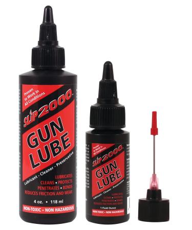 Slip 2000 Gun Lube Buddy Pack 1 oz. / 4 oz. Includes Metal Needle tip applicator - Buy Online on GoSupps.com