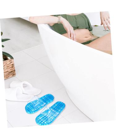 MAGICLULU 2 Pairs Slippers Quick Drying Shower Slippers Green Home Indoor Slippers Non Dorm Shoes Gym Foot Spa Soak Tub Shower Footware Massaging Travel Pvc Household Plastic Barrel 25x9.5cm 8x2pcs Bluex2pcs - Buy Online on GoSupps.com