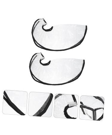Didiseaon 8 Pcs Shampoo Funnel Home Hair Clients Hair Styling Apron Clear Funnel Ponytail Child or Headgear 57x25cmx4pcs Assorted Colorx4pcs - Buy Online on GoSupps.com