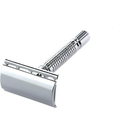 ULTNICE Stainless Steel Classic Safety Razor | Double Edged Shaver for a Smooth & Safe Shave | International Shipping Available - Buy Online on GoSupps.com