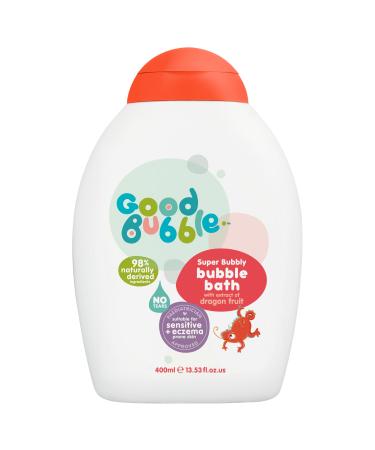 Good Bubble Bubble Bath With Dragon Fruit - 400ml Tear-Free Baby Bubble Bath For Sensitive & Eczema-Prone Skin - Sulphate-Free Bubble Bath For Toddlers 400 ml (Pack of 1)