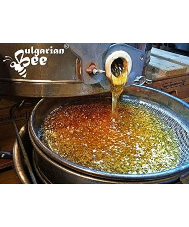 450 g Organic Raw Linden Blossom Bee Honey - Buy Online on GoSupps.com