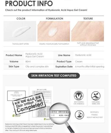 Isntree Hyaluronic Acid Aqua Gel Cream (100ml) - Buy Online on GoSupps.com