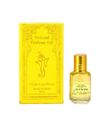 ANANYA FASHION & CRAFTS HUB Chakra Natural Perfume Lilly of the Valley Ittar Fragrance Attar Roll On Bottle Pure and Natural 10 ml