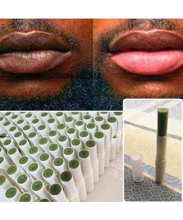 2pcs Natural Plant Lipstick Natural Lip Gloss Lip Balm for Pink Fresh Lightening Lip Cream Treatment to Remove Dark Lips - Buy Online on GoSupps.com