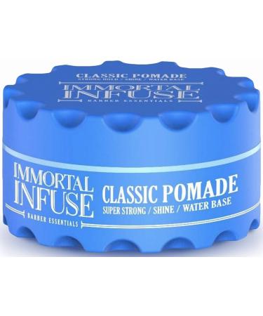 Immortal NYC 'Classic Pomade' - Hair Wax For Men - Infuse 5.07 oz - Mens Hair Wax - Hair Wax Men - Hair Paste For Men - Mens Hair Paste - Men Hair Wax - Styling Wax Hair - Hair Product Men- 5.07oz.