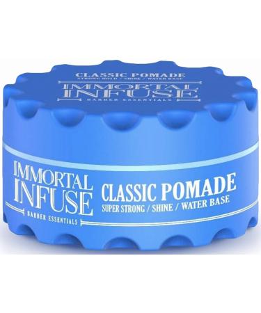 Immortal NYC 'Classic Pomade' - Hair Wax For Men - Infuse 5.07 oz - Mens Hair Wax - Hair Wax Men - Hair Paste For Men - Mens Hair Paste - Men Hair Wax - Styling Wax Hair - Hair Product Men- 5.07oz.