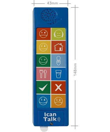 iCan Talk: Handheld Communication Device for Kids with Special Needs - Speech and Sound Device for Non-Verbal and Speech Delay Children - Buy Online on GoSupps.com