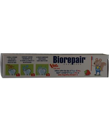 Biorepair Set Kid Oral Care: Junior Toothpaste 1.7 fl.oz + Toothbrush | 50ml - Buy Online on GoSupps.com