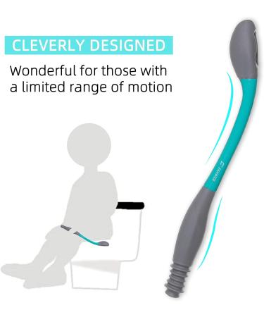 Long Reach Bottom Buddy Wiping Aid - Freedom Wand for Limited Mobility, Seniors, Pregnancy, Disabilities, Arthritis, Surgery - Easy Self Wipe Toilet Aid for Fat People - Buy Online on GoSupps.com