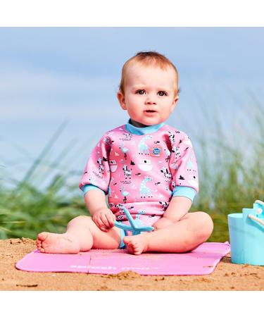 Splash About Happy Nappy Wetsuit | Reusable Swim Nappy | Nina's Ark | 6-14 Months - Buy Online on GoSupps.com