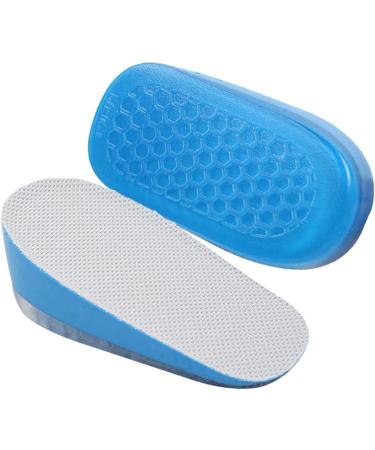 Healvian Gel Heel Wedge Insoles for Men - Height Increasing Shoe Lift Inserts (3 Pairs) - Comfortable Damping Cushion for Elevation and Support - Buy Online on GoSupps.com