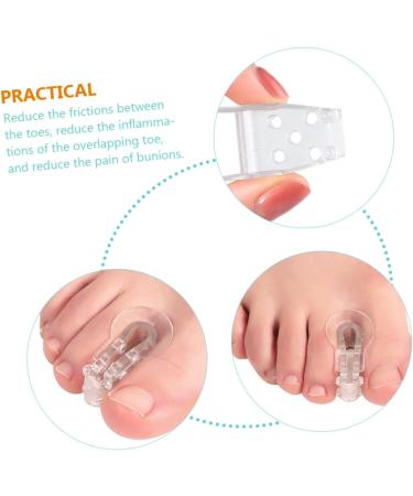 Hemoton 8pcs Silicone Toe Separator Set for Manicures - Nail Tools for Toe Protection and Alignment - Buy Online on GoSupps.com