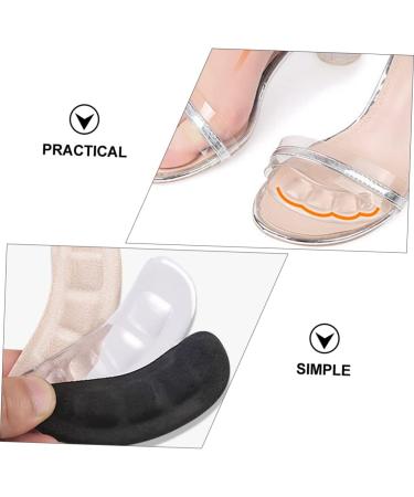 FRCOLOR 12 Pairs Non-Slip High Heel Stickers - Comfort Forefoot & Heel Cushions for Skid-Free Wear | Sweat Absorbent Flannel Pads - Buy Online on GoSupps.com