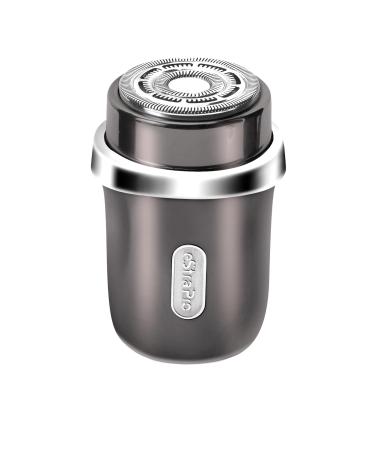 Mini Smart Sensor Electric Shaver IPX7 Watertight Triple Floating Blade System Completely Removes Facial Hair Efficient and Comfortable Shaving Experience Portable Design(Gun)