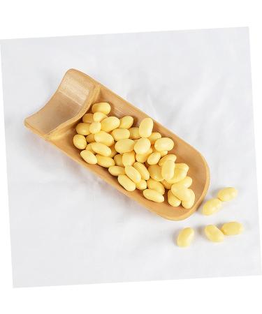 Zerodeko 2pcs Artificial Dried Soybeans Food Play Pvc Nut Yellowx2pcs 0.8x06cmx2pcs - Buy Online on GoSupps.com