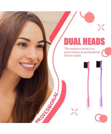 Dajidafu Eyebrow Brush Eyelash Tools Professional Foundation Face Shaping Eyeliner ABS Faces Powder Eyeshadow Makeup Tool Pink - Buy Online on GoSupps.com