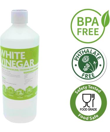 Hexeal WHITE VINEGAR | 2L Spray | Food Grade Suitable for Cleaning Baking Cooking & Pickling - Buy Online on GoSupps.com