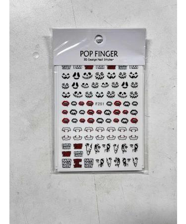 12 Sheets Halloween Nail Stickers Decals EBANKU Self-Adhesive Pumpkin Skull Ghost Bat Grave Nail Stickers 3D Nail Design Nail Decorations for Halloween Party - Buy Online on GoSupps.com