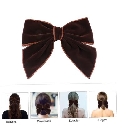 Beaupretty Baby bow hairpin Hair Bows Clips Valentines hair vintage hair bows Hair Bows Barrettes baby bow clips fairy french hair clips Girls Headdress child Velvet cloth decorate Wedding - Buy Online on GoSupps.com