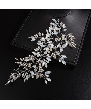 JWICOS Crystal Bridal Headpiece - Wedding Hair Accessories for Brides - Buy Online on GoSupps.com