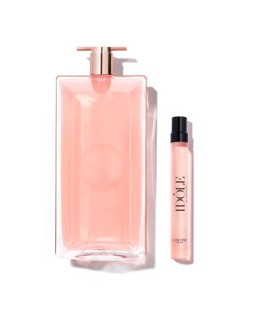 Lanc me Id le Eau de Parfum Women's Perfume Set - Fresh & Floral - With Iris Patchouli & Vanilla - 2-Pack of Full Size 3.4 Fl Oz & Travel size 0.34 Fl Oz